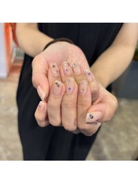ハートホロネイル