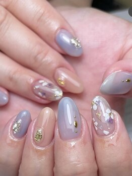 エムスリー(m3)の写真/持ち込み画像OK！再現性に自信アリ！SNSで話題のデザインやトレンドを抑えた季節のネイルも豊富で満足度◎