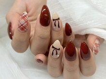 グレイス(GRACE)/ribbon×check