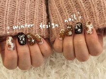 アンテテネイル(ANTETENAIL)/winter design nail