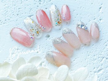  Bounail [パラジェル/フィルイン/ネイル]/マグネット、ラメ　9980円