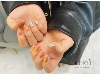 リアネイル(liaNail)/ミラーニュアンス♪