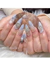 ノイド(noid)/スカルプ/雪の結晶ネイル