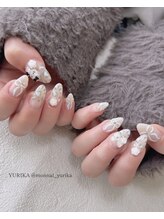 モナールアンド(MONNAL&)/レオパード柄キティネイル