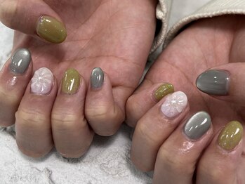 サニーヒルズ ウィズ マキア 藤沢(Sunny hills with MAQUIA)/春ネイル