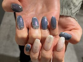 ちぐはぐネイル