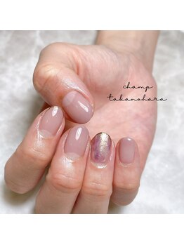 チャンプ 高の原店(Champ)/ニュアンスネイル
