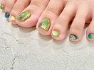 グリーンニュアンスネイル