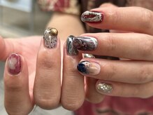 チルダ(tilde)/ボルドー個性派ニュアンス