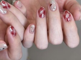 チェックネイル