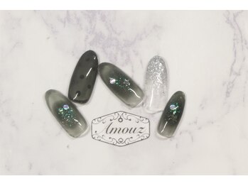 アモウズ(Amouz)/定額【テーマ:チークネイル】2