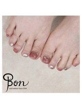 ネイルアトリエ ボン(nail atelier bon)/フットシェラックネイル