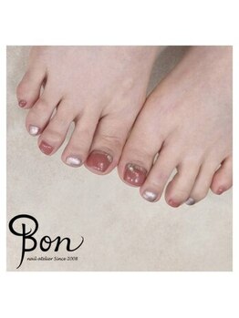 ネイルアトリエ ボン(nail atelier bon)/フットシェラックネイル