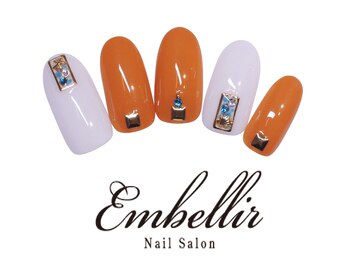 アンベリール 横浜店(Embellir)/(318)スクエアパーツネイル