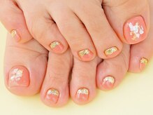 フラッシュネイル SORIO宝塚店/フット☆デザインコ-ス