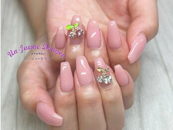 アン ジョーヌドラゴ/【自爪ネイル】さくらんぼネイル