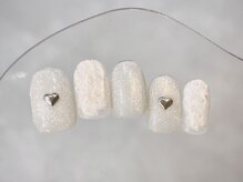 クレモアネイル 浦和店(CLEMORE NAIL)/泡色ハートニュアンス