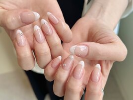 フレンチネイル　パラジェル