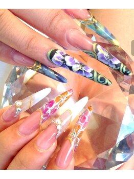 エスフィーネイルサロン リシェル(Esfy nailsalon Richer)/デザインスカルプ付け放題