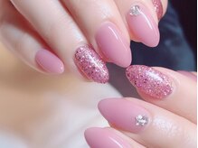 ネイルマジック 仙台一番町店(NAIL MAJIC)/モテ可愛シンプルネイル★￥7700