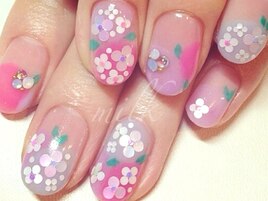 フラワーネイル
