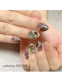 夏の星座ネイル！