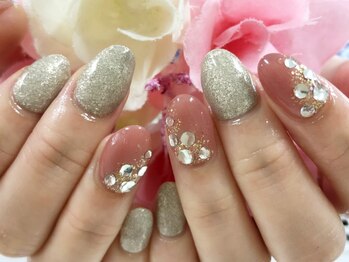 ダブルネイル(Double Nail)/【石田】ストーンネイル