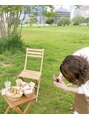 加圧ビューティーサロン スタイル エム(beauty salon style M) アウトドア派で、休みの日の昼はピクニックしたりしてます♪