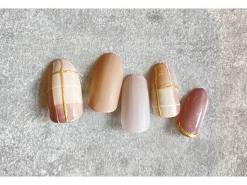 チェックネイル