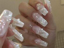 ジェミーネイル エビス(Jemiy nail ebisu)/マーブルストーンパール