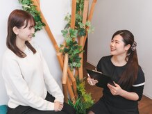 アイリフレ 津店(iRefre)の雰囲気（カウンセリングであなたにあったドライヘッドスパをご提案♪）