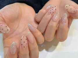 ちびハートネイル