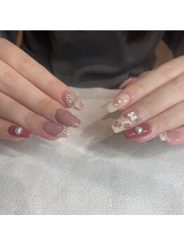 エーナイン イオンモール三川店/春ネイル^^♪