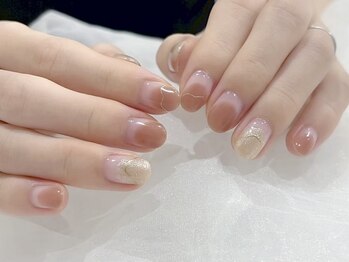 シ ベル 梅田茶屋町店 ネイル(Ci belle)の写真/パラジェル取扱店*オフィスネイルにもピッタリなデザイン~流行りのニュアンスデザインまで幅広くご用意♪