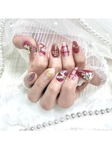 ミニョン(Minyon)/クリスマスネイル☆