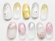 リノリコネイル 中村橋店(Rino Riko nail)の写真/新規ソフトジェルオフ無料◇季節感溢れるデザイン◎【紫陽花‐梅雨‐collection‐6000円】