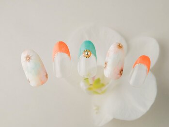 ネイルサロン ハース(Hearth)/華やかなジェルネイル☆