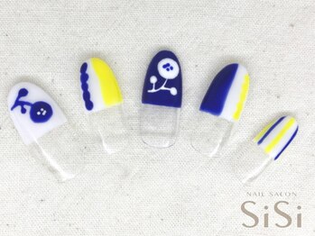 シシ(SiSi)/#北欧ネイル #ペイント
