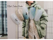 ネイルサロン アミティエ(Nail Salon Amitie)/nuance × winter nail*＊..