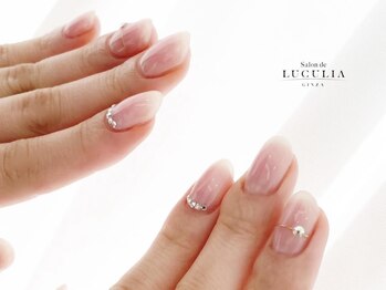サロンドルクリア 銀座店(Salon de LUCULIA)/#チークネイル