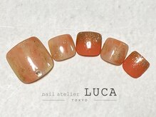 ネイルアトリエルカ(nail atelier LUCA)/C-14 シェラックフットネイル