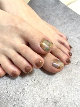 アンドエミニー エン ラボーテ(& EMINY 艶 la beaute)/フットネイル