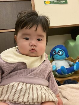 子育てママの整体サロン/施術中のお子様の様子