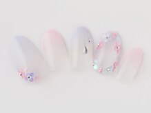 ネイルサロンアビー 北千住店(abbie)/【紫陽花ネイル2019】¥10813