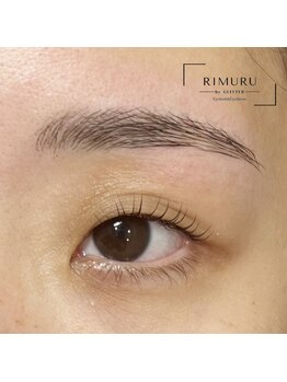 リムル バイ グリッター(RIMURU by GLITTER)/HBL/まゆ毛パーマ＋まつ毛パーマ