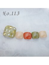 はあとねいる 大森店/フットネイル：No.113