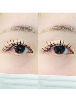 セレビアイ 立川店/LED/マツエク/束感/フラット