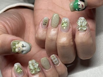 ネイルスペース ヴィザヴィ(NailSpace Vis-a-vis)の写真/【トレンド～推しネイル幅広く対応】貴女だけの"好き"を詰め込んで自分ウケ抜群に[痛ネイルネイリスト在中]