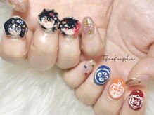 ツクシ 河原町(tsukushi)/推し活ネイル