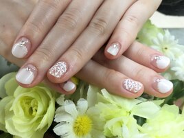 手描きレースが素敵☆ブライダル